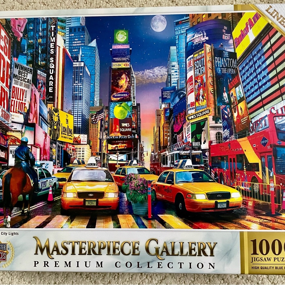 Master Pieces NIB 1000 piece puzzle!